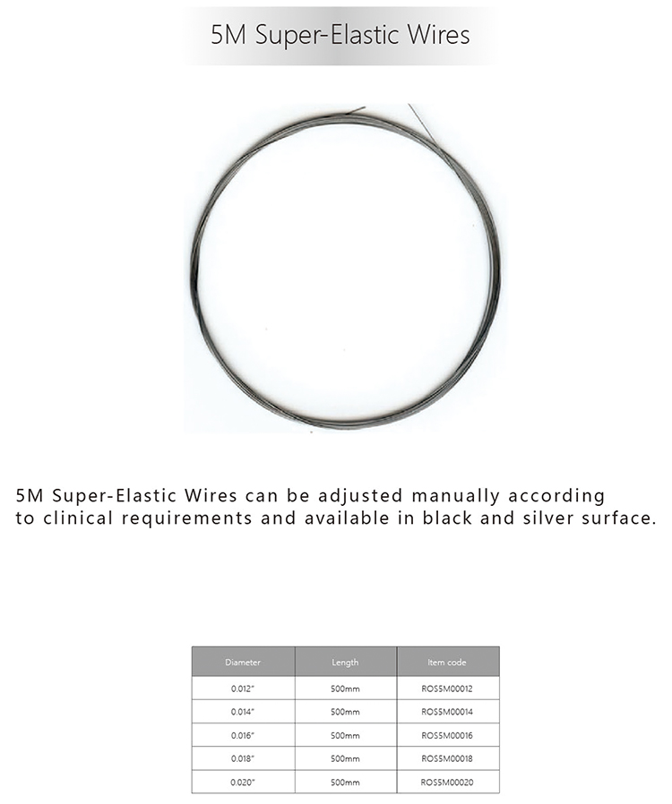NITI Super-Elastic Wires